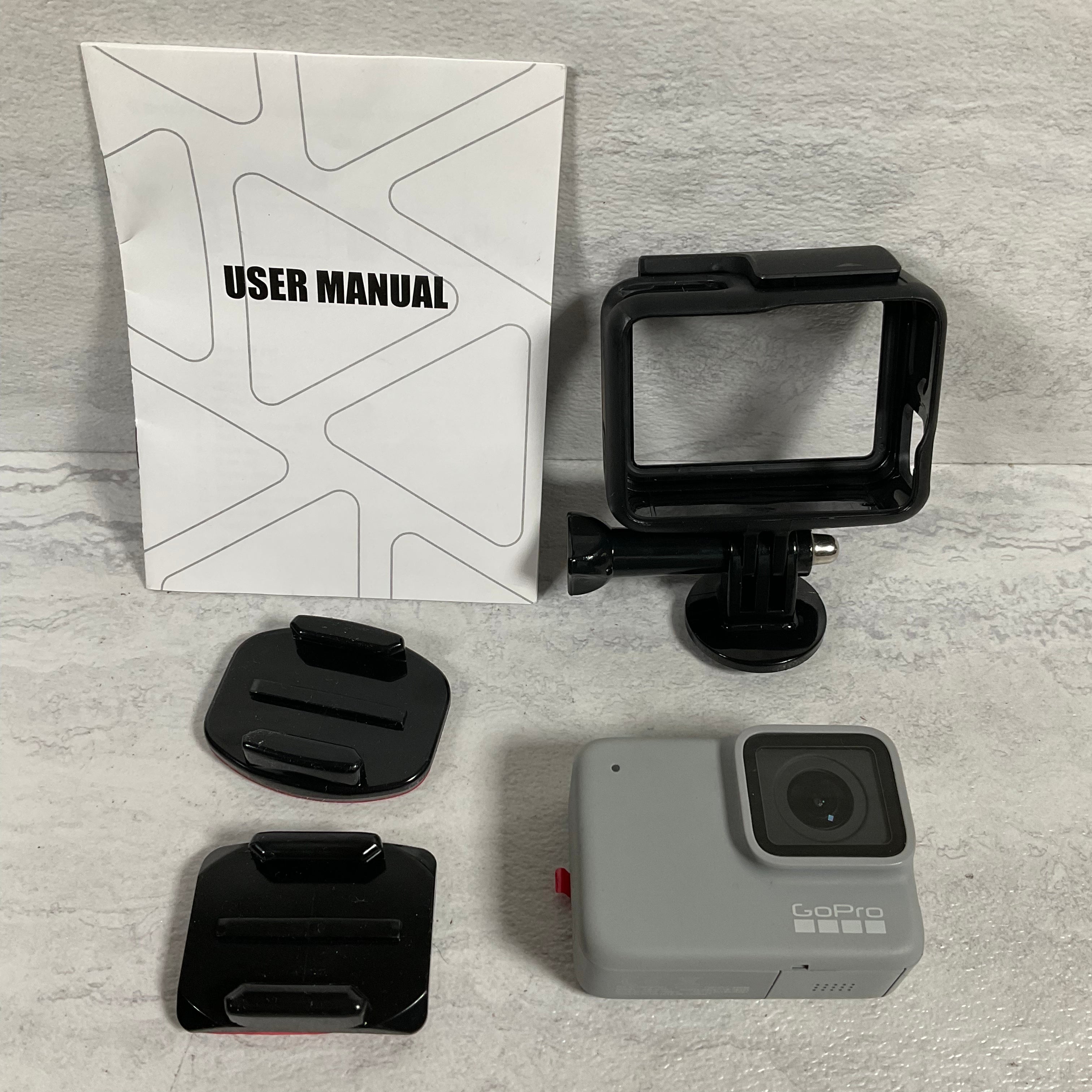 GoPro Model SPTM1 4K Ultra HD Waterproof Action Camera - Silver (7340195217646)
